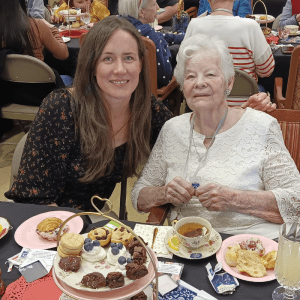 Cappella Pueblo West Senior Living Community in Pueblo West, CO - friendship tea party at cappella pueblo west 4 square